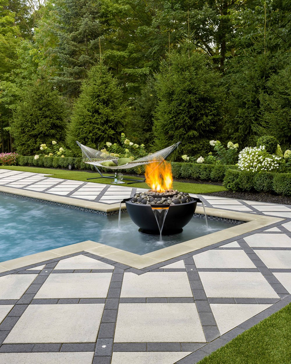 inground pool landscaping ideas on a budget