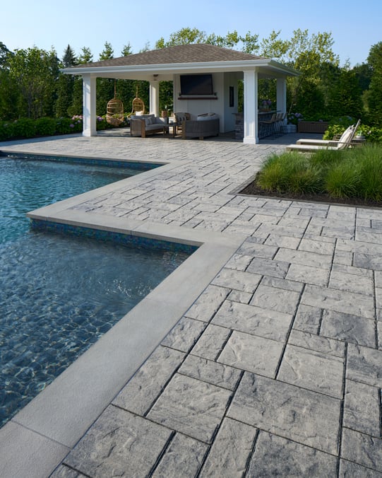 Backyard patio design