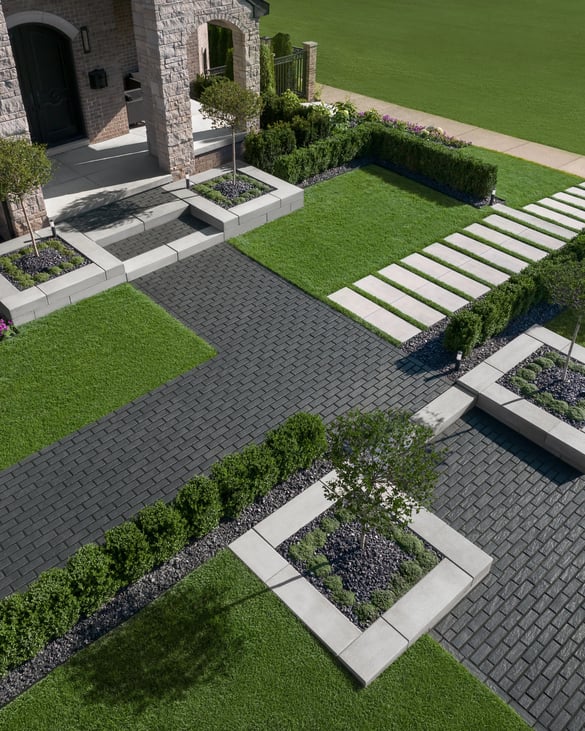 Techo-Bloc's Mika driveway pavers 