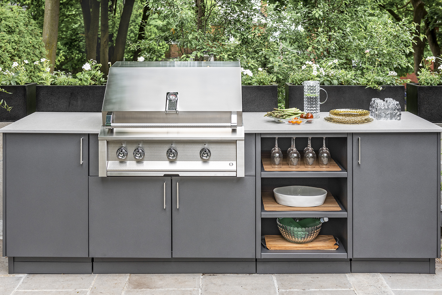 10 Outdoor Kitchen Countertop Ideas And Installation Tips   Dekton DSC 9257 Retouched 