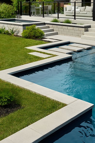 Benefits of installing pool coping pavers | Techo Bloc