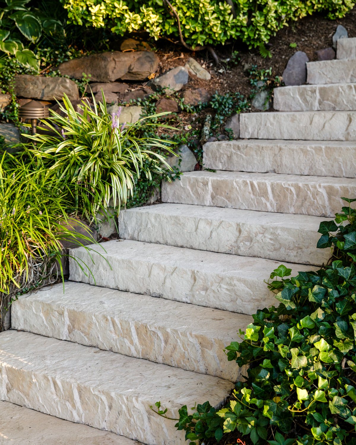 Our natural stone inspired Röcka stone steps 