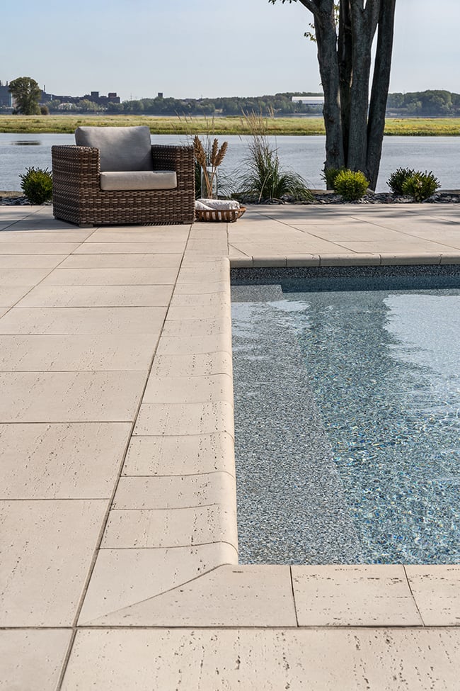 Benefits of installing pool coping pavers | Techo Bloc