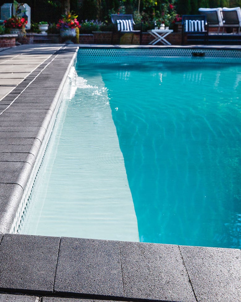 Bullnose Smooth pool coping