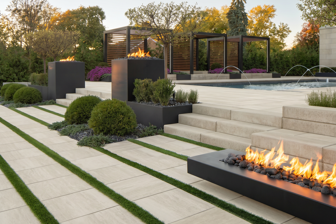 patio paver designs from Techo-Bloc