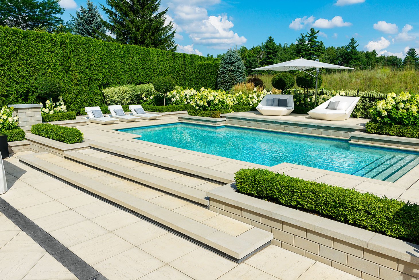 Discover our most popular and functional pool coping pavers for your swimming pool
